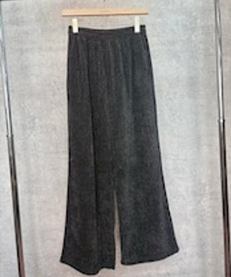 TRANOI.　トラノイ レオパードプリーツパンツ 214R523