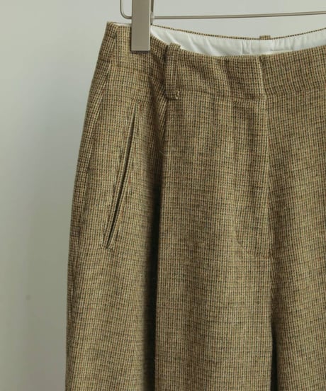 anuke アンヌーク　Check Tuck Pants　62520707