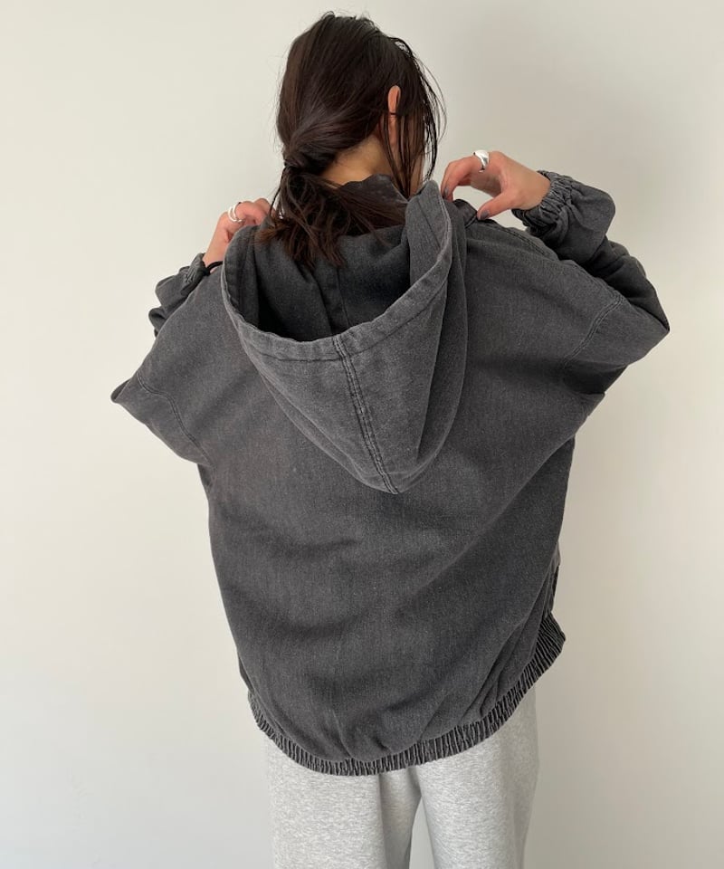 【年内最終値下げ】CABANEdeZUCCA ウールフーディジャケット 年内最終値下げ】CABANEdeZUCCA ウールフーディジャケット