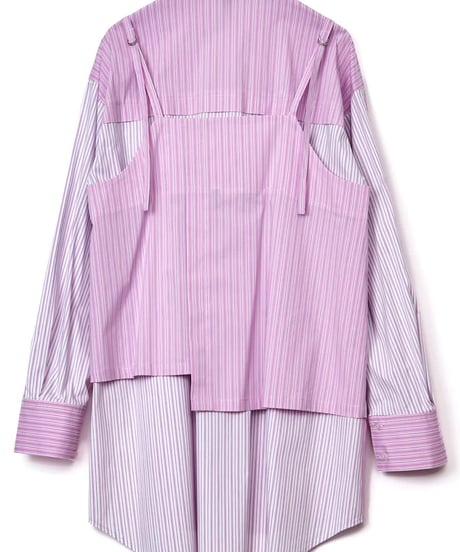 AULA AILA　アウラアイラ　STRIPE SHIRT & CAMISOLE SET 1261-04021 2026NEWARIIVAL