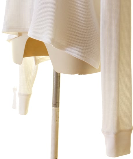 PASSIONE パシオーネ ROBE　ローブ　無地サーマル素材短丈カットソー　436990　メール便送料無料