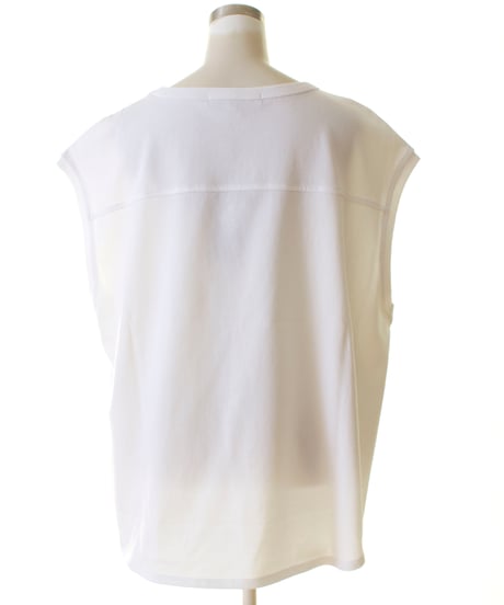 Anna Kerry　アンナケリー　フレンチ　スリーブレースロゴTOPS　56252907