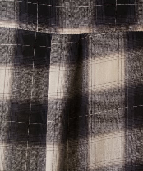 L'ours Polaire et Bleu　ルス ポレ―ル　オンブレーチェックシャツ　25317038