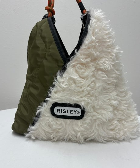 RISLEY　リズレ　Triangle fur quilt mini bag　1740985【R2503-FQB45】