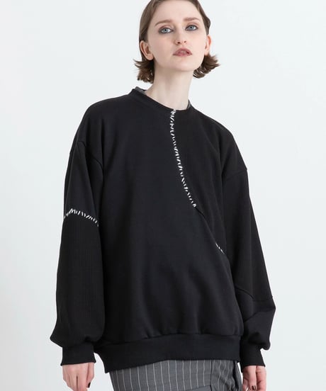 AULA AILA　アウラアイラ　ステッチデザインプルオーバー　STITCH DESIGN PULLOVER　1253-08027　本州送料無料！