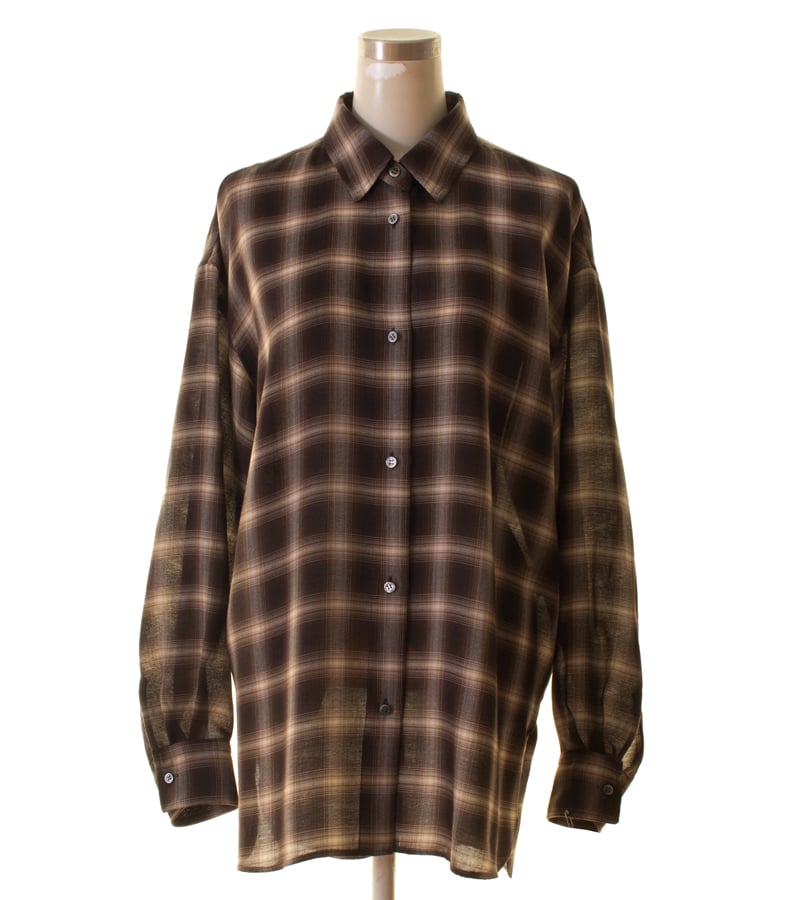 PASSIONE パシオーネ オンブレチェックシャツ536911 本州送料無料