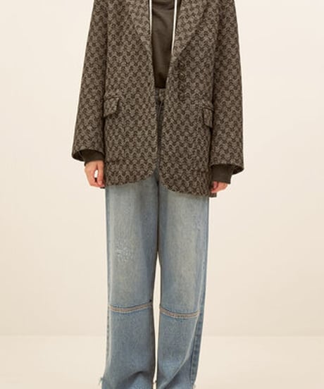YENN イエン　WOOL TWEED BLAZER