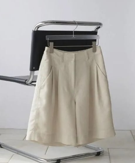 anuke アンヌーク Tuck Half Pants　62610716　本州送料無料！4月中旬～5月中旬発送予定