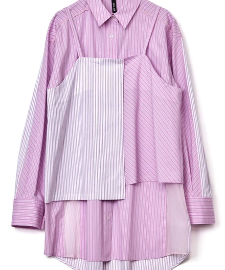 AULA AILA　アウラアイラ　STRIPE SHIRT & CAMISOLE SET 1261-04021 2026NEWARIIVAL