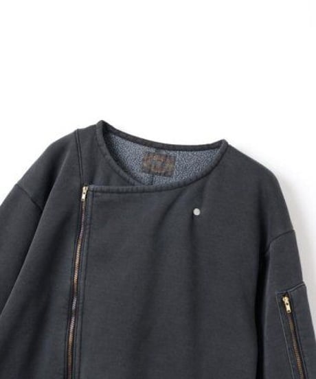 AMU アムー　　　　Garance et VioLette ギャランスエトヴィオレット　顔料染ライダースC/D　	23235-3710X