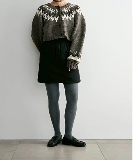 anuke アンヌーク Nordic Handknit Cardigan 62620502 10月下旬発送