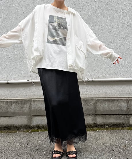 Anna Kerry　アンナケリー ワイドシャツブルゾン 85262404 2026NEWARIIVAL