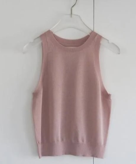 anuke アンヌーク Highgauge Sheer Tanktop 62610509 新作