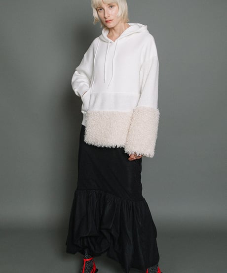 AULA AILA　アウラアイラ　BOA MIX HOODIE　ボアミックスフーディー　1244-08016 10/27インスタライブ