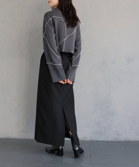 &g'aime アンジェム RANDOM MELLOW KNIT TOPS/986-65008 &g'aime アンジェム RANDOM MELLOW KNIT TOPS/986-65008