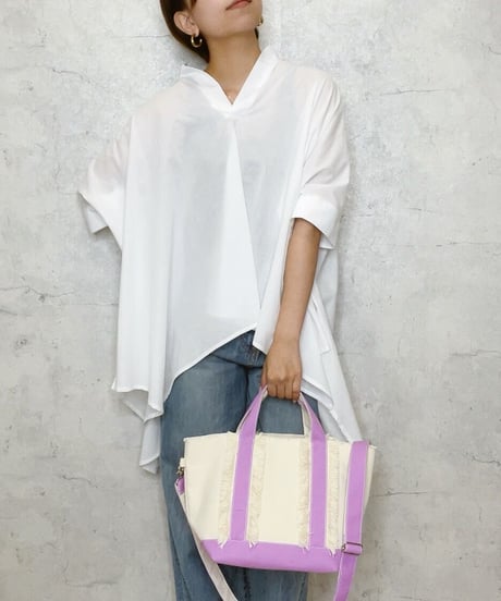 BONBON ボンボン　フリンジキャンバストートバッグ2911-1921