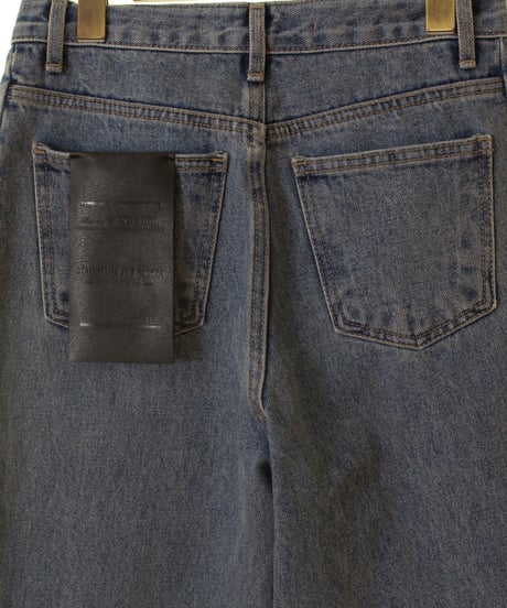 TRANOI.　トラノイ スーパーワイドデニムパンツ231R503