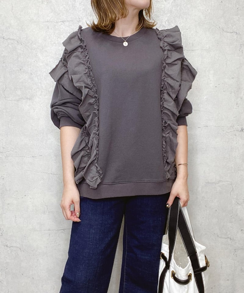 TRANOI. トラノイ フリルライントップス 212R201 | Deargo