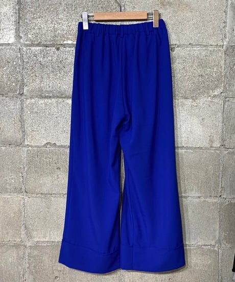 TRANOI.　トラノイ　カラータックワイドパンツ　211J508