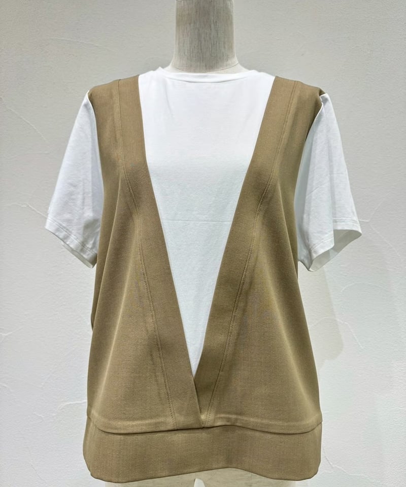 CYAN TOKYO シアン トウキョウ レイヤーライクコンビTOPS 601475 | De