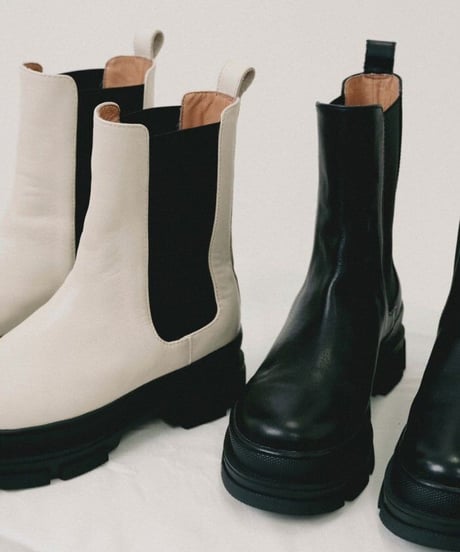 ATELIER BRUGGE アトリエブルージュ　Side Gore Tank Sole Boots サイドゴアタンクソールブーツ/ 23ISM-103