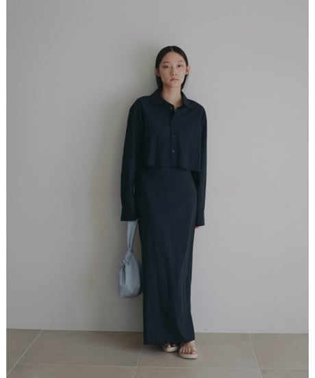 anuke アンヌーク Sheer Pencil Skirt 62620806