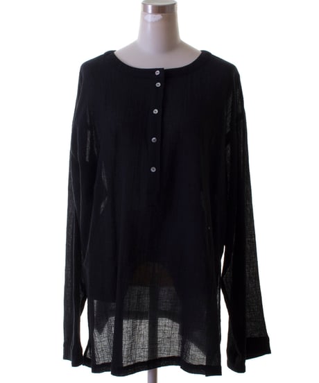 PASSIONE パシオーネ ROBE　ローブ　ヘンリーネックコットン2WAYシャツ　616960 2026NEWARIIVAL