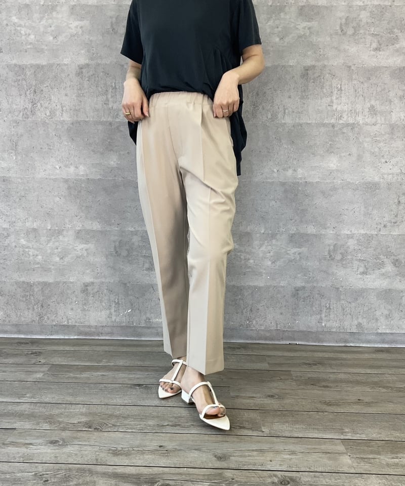 Anna Kerry アンナケリー 八分丈ストレートパンツ 56262601 2026NEW