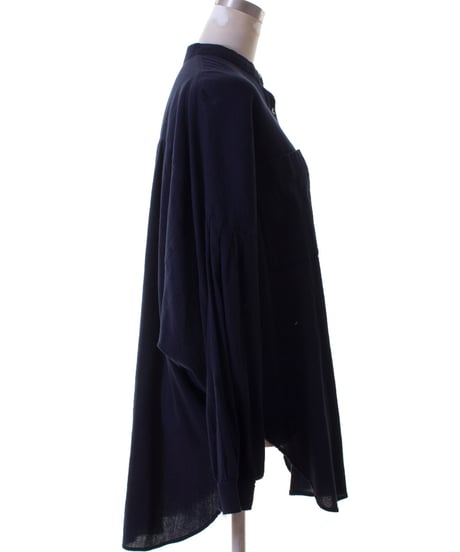 PASSIONE パシオーネ ROBE　ローブバンドカラーワイド幅コットンブラウス 616959 2026NEWARIIVAL