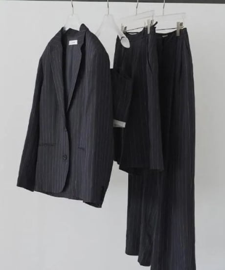 anuke アンヌーク Linen Tuck Pants 62610706 本州送料無料！3月中旬～4月中旬発送予定