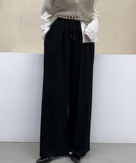 cafune カフネ PASSIONE パシオーネ ROBE　ローブ レーヨンポンチイージーパンツ　rayon ponte easy pants 615616 2026NEWARIIVAL