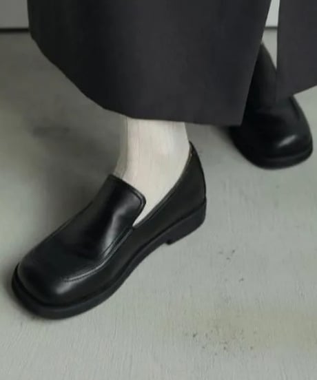 anuke (アンヌーク） Ecoleather Loafers 62521005 フラットシューズ