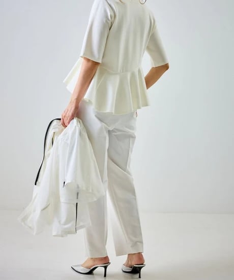 Mewl　ミュール　CHIGNON　シニヨン　アシメペプラムTOPS 　M262-88057
