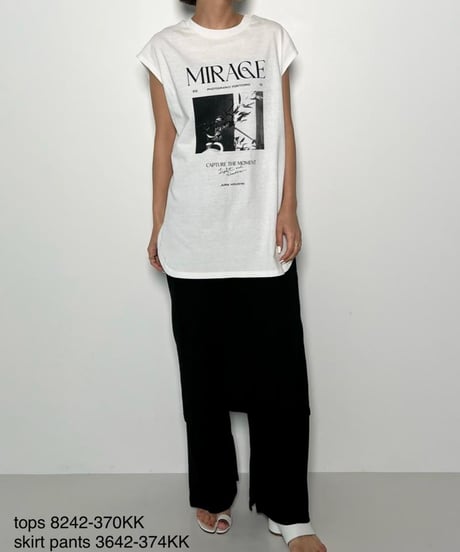 CHIGNON　シニヨン　PHOTOﾌﾚﾝﾁTee　　[8242-370KK]