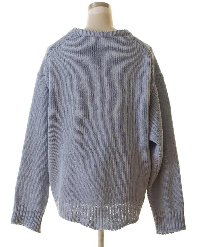 Dignite collier ディニテコリエ　ニット セーター　デザインニット Dignite collier（ディニテコリエ） シャギー切替モールメッシュ