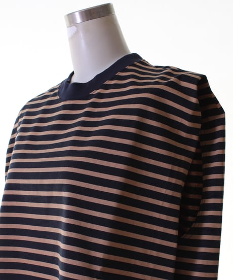 IFMEH　イフメ　ボーダーフレンチスリーブTシャツ　IF612-010　2026NEWARIIVAL