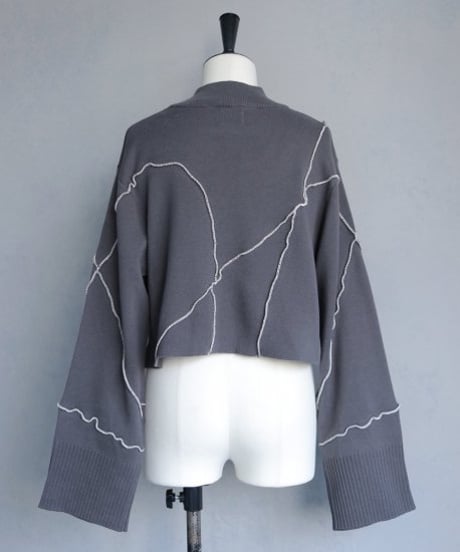 &g'aime アンジェム　RANDOM MELLOW KNIT TOPS/986-65008