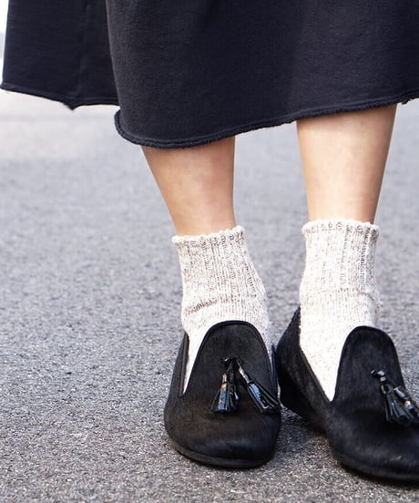 【LOW SOCKS スラブネップ】mauna kea ソックス（日本製）106504　206504(レディース)