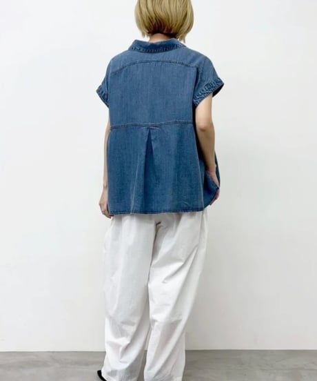CYNICAL シニカル セルロースデニムフレンチシャツ 612-95085 2026NEWARIIVAL