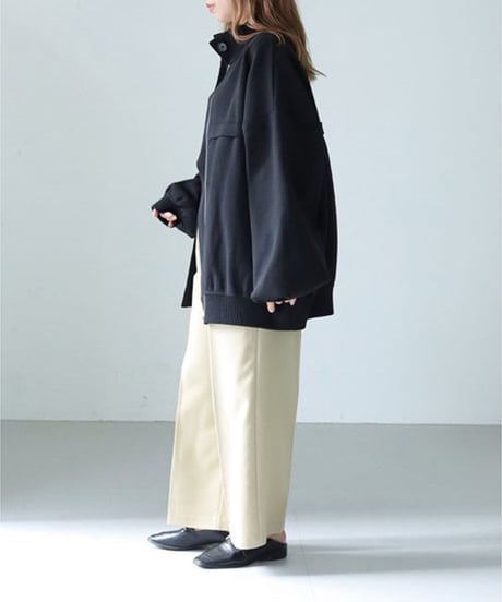 ミラノダンボールKNITボリュームブルゾン　986-18124