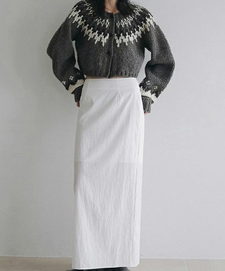 anuke アンヌーク Nordic Handknit Cardigan 62620502 10月下旬発送