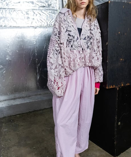 AULA AILA　アウラアイラ　レースバルーンブルゾン LACE BALLOON BLOUSON 1261-02048 2026NEWARIIVAL