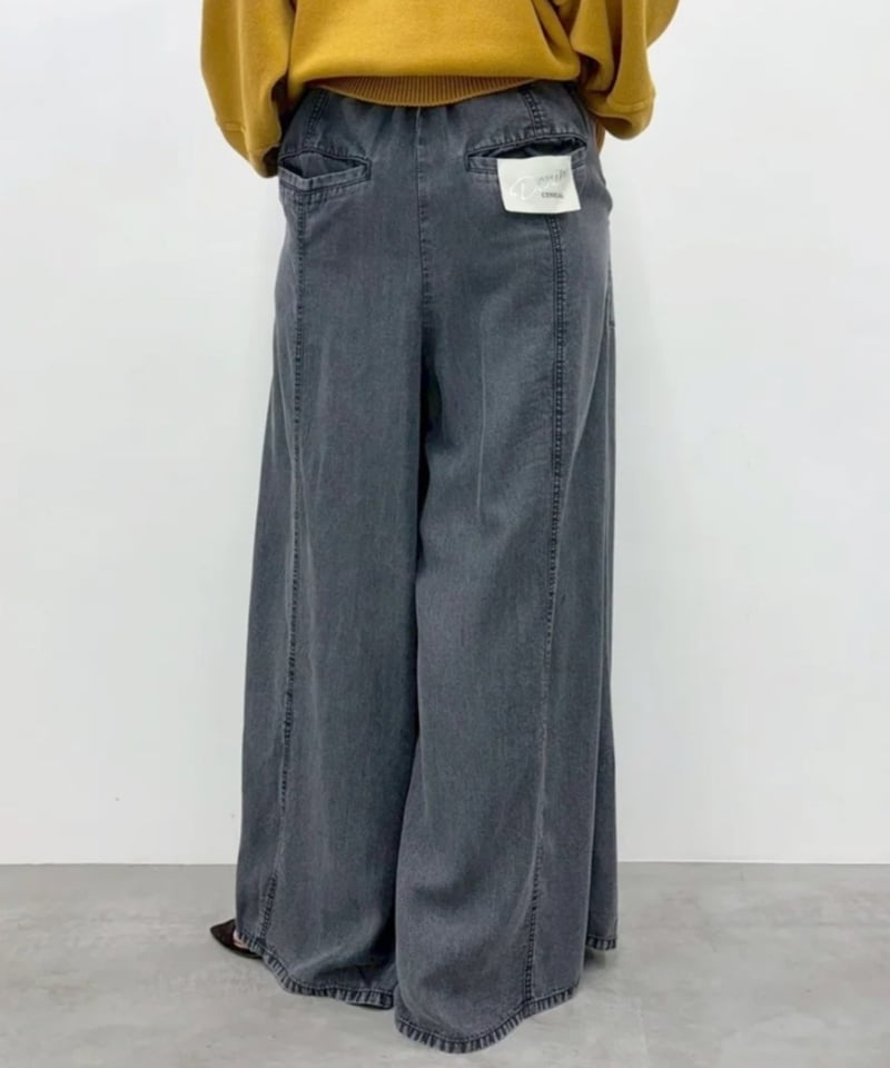 CYNICAL シニカル テンセルデニムワイドパンツ 612-96023 | Deargo