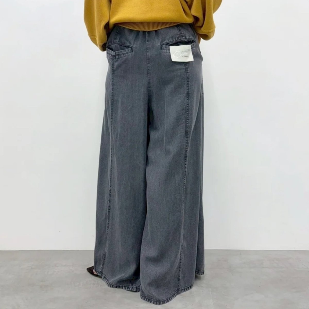 CYNICAL シニカル テンセルデニムワイドパンツ 612-96023 | Deargo