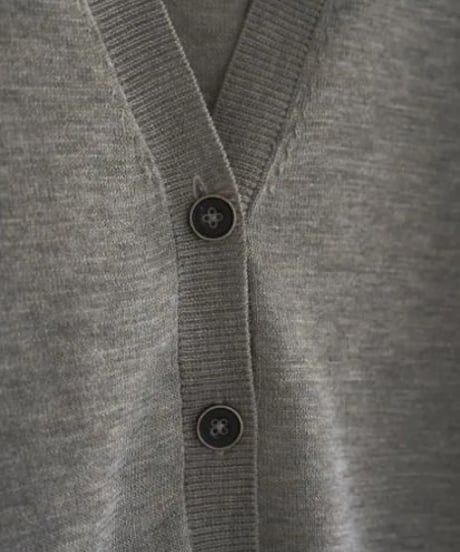 anuke アンヌーク Highgauge Sheer Cardigan 6261052 4月中旬～5月中旬発送予定