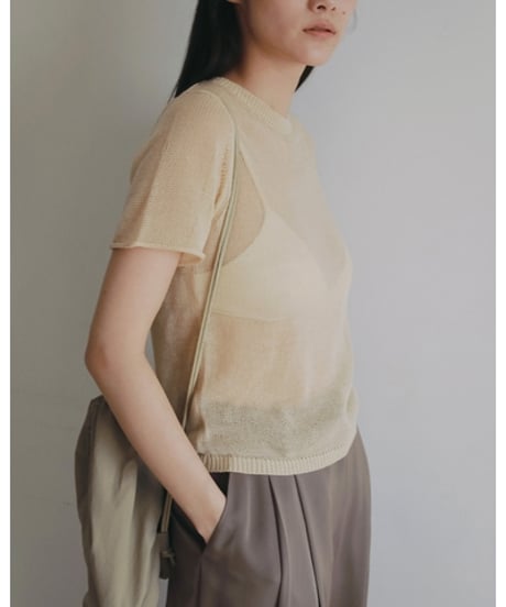 anuke アンヌーク Wrapcami Layered Knit 62620503