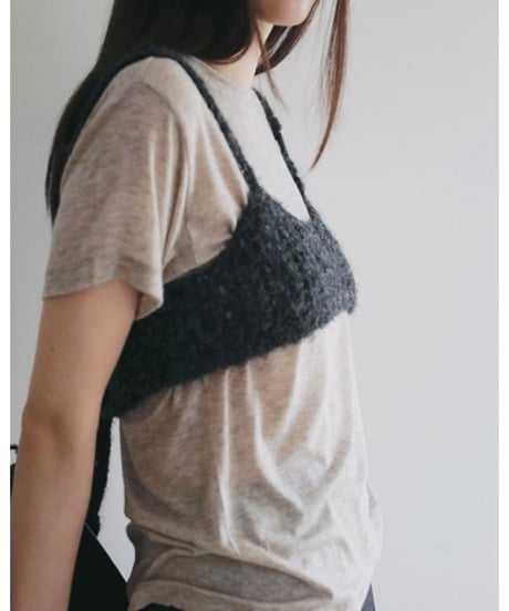 anuke アンヌーク Crochet Knit Bustier 62620510