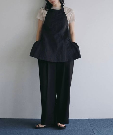 anuke アンヌーク Ribbon Peplum Tops 62610427