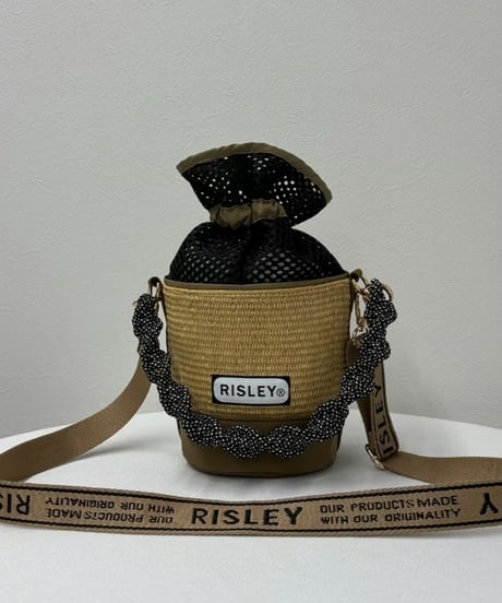 RISLEY　リズレー　OUTDOR　アウトドア　Basket mesh bag　バスケットメッシュバッグ（1740890）(R2501-BMB33)　2025SS送料無料