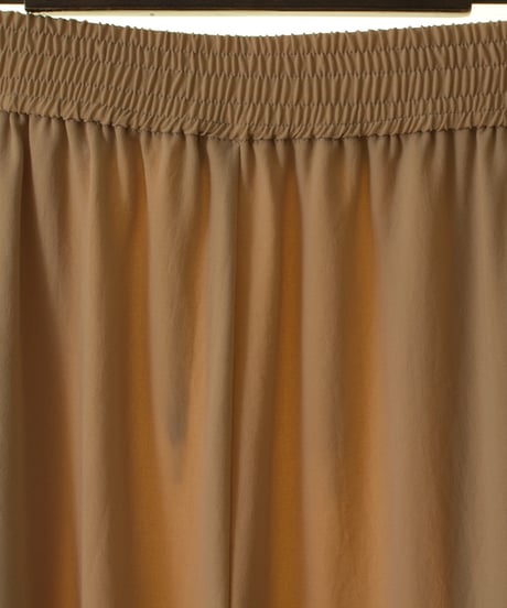 Cafune　カフネ　mat stretch georgette wide easy pants　マットストレッチジョーゼットワイドイージーパンツ　535620